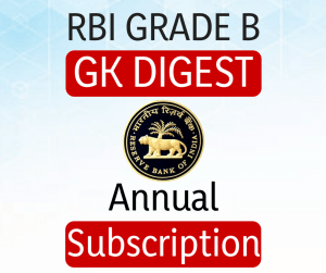 RBI Grade B GK Digest Annual Subscription - BankExamsToday Store